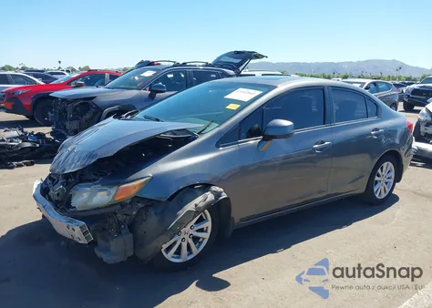 2012 Honda Civic Ex from USA, damaged, VIN 2HGFB2F85CH601256
